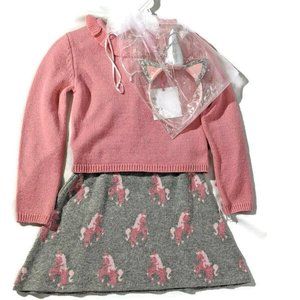 Isaac Mizrahi New York Girl Pink Unicorn Set